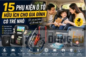 Phu kien o to cho gia dinh co tre nho